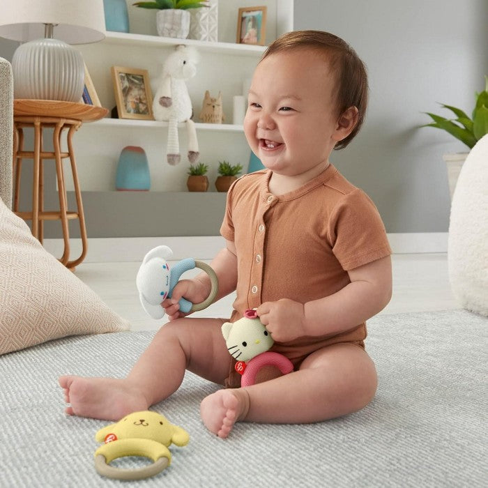 Fisher Price HBP48 Teether Set Sanrio Baby Knit