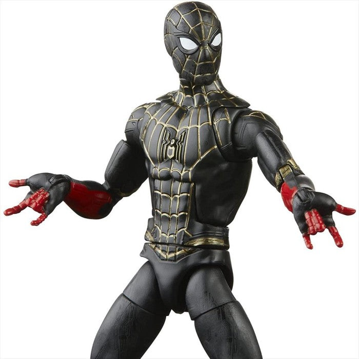 Hasbro F3019 Marvel Legends Spider-Man Black Gold Suit Spiderman