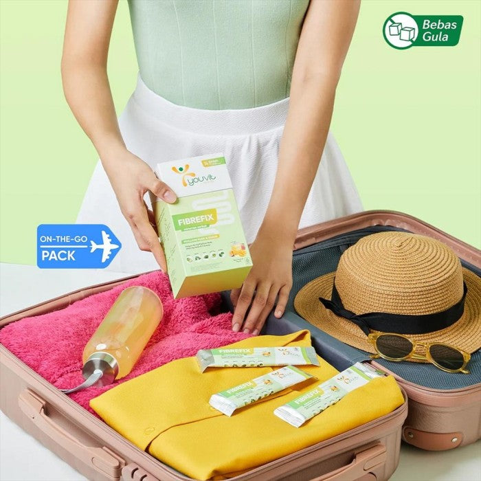 YOUVIT Powder Drink Fibrefix 14 Days Minuman Serbuk Fiber Konstipasi