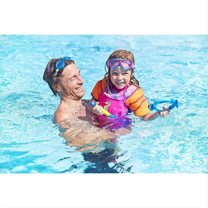 Zoggs Goggles 126240 Phantom Kids Mask Clear Purple Kacamata Renang