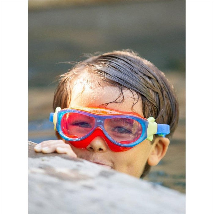 Zoggs Goggles 126241 Phantom Kids Mask Blue Kacamata Renang XAU04