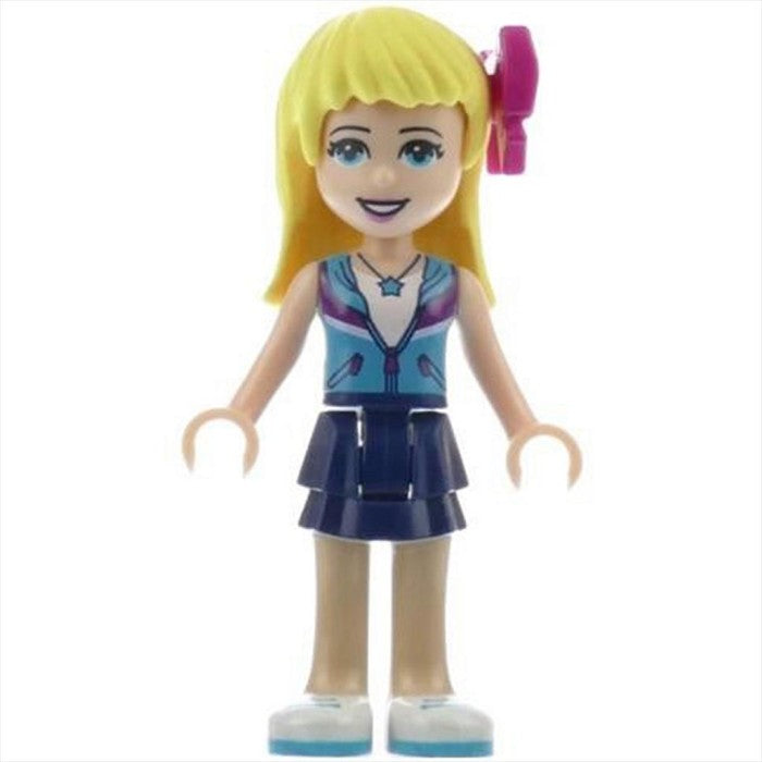 PART OUT LEGO FRND300 Stephanie Dark Purple Jacket Minifigure