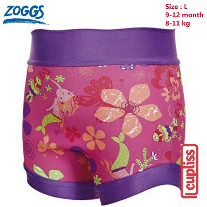 Zoggs Swimsure Nappy Multi Purple Celana Renang XAU105