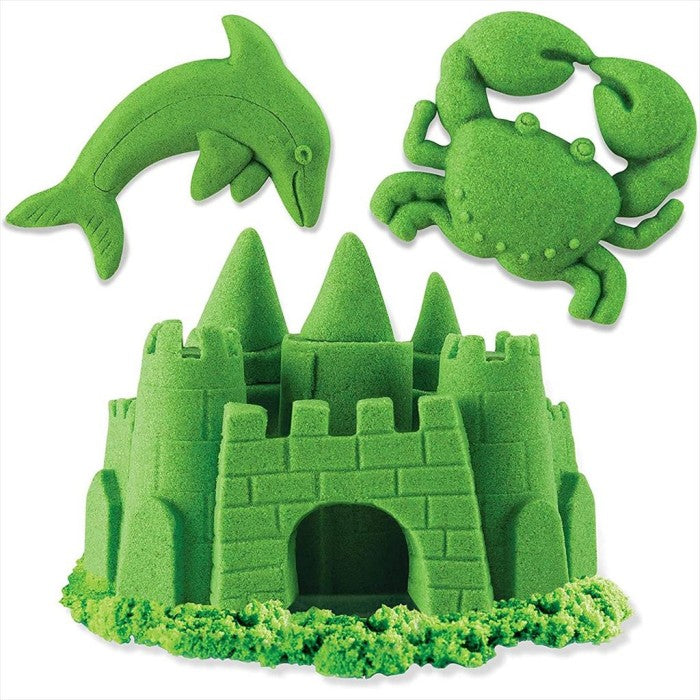 Kinetic Sand 6033332 Box Neon Green 227 gr Mainan Pasir Spin Master