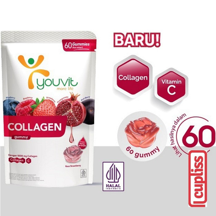 YOUVIT Multivitamin Gummy Collagen 30 Days
