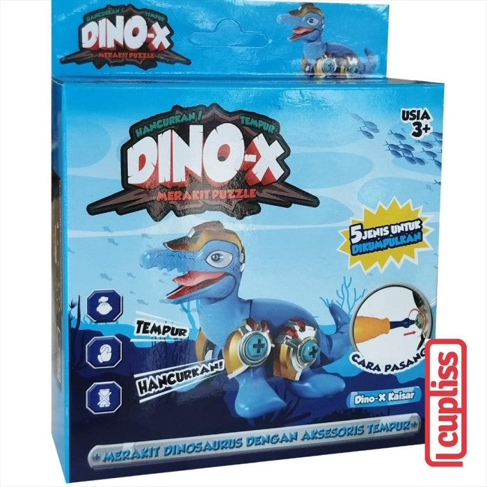 Dino x Kaisar VR705 Puzzle 5 Assortements Mainan Anak