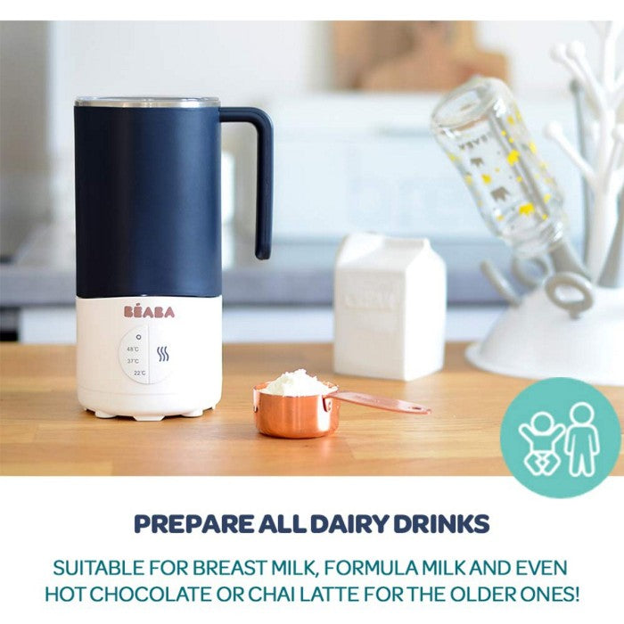BEABA Milk Prep Preparation Night Blue Beverage Maker