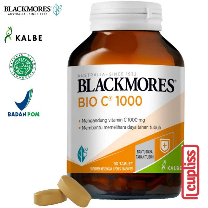 BLACKMORES Multivitamin Bio C 1000mg - 90 caps BPOM Kalbe