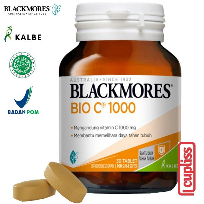 BLACKMORES Multivitamin Bio C 1000mg - 30 caps BPOM Kalbe