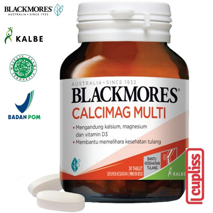 BLACKMORES Multivitamin Calcimag Multi - 30 caps BPOM Kalbe