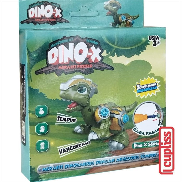 Dino x Satria VR703 Puzzle 5 Assortements Mainan Anak