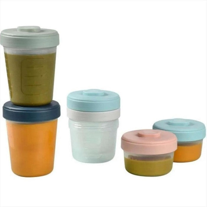BEABA Food Meal Storage Pro Set 6 Wadah MPASI