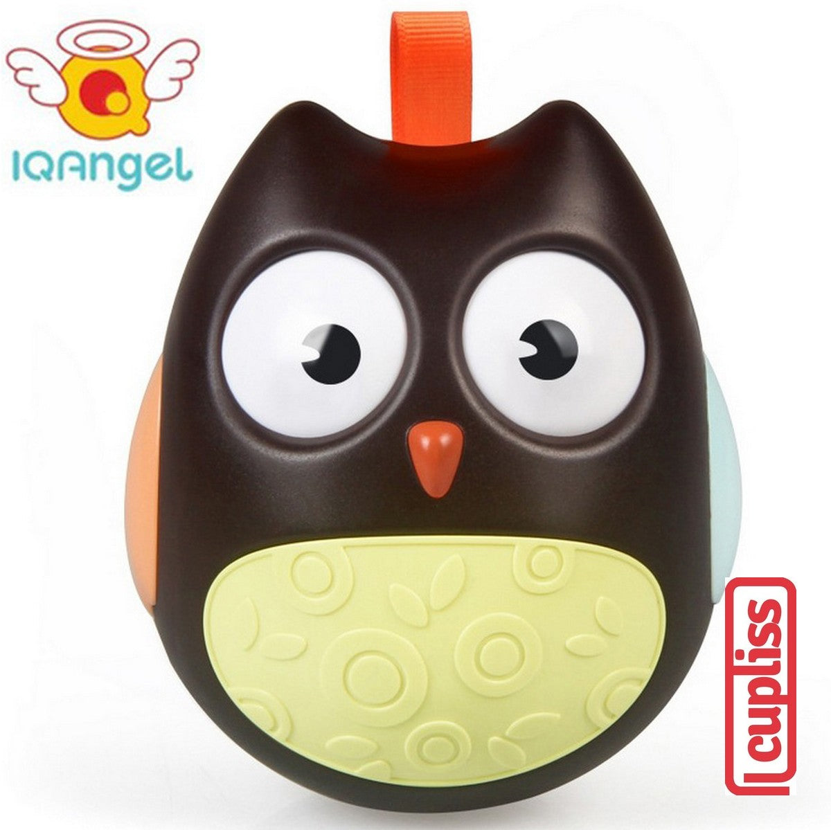 IQANGEL Roly Poly Owl Toys IQ0202 Mainan Kerincingan Anak IQ Angel