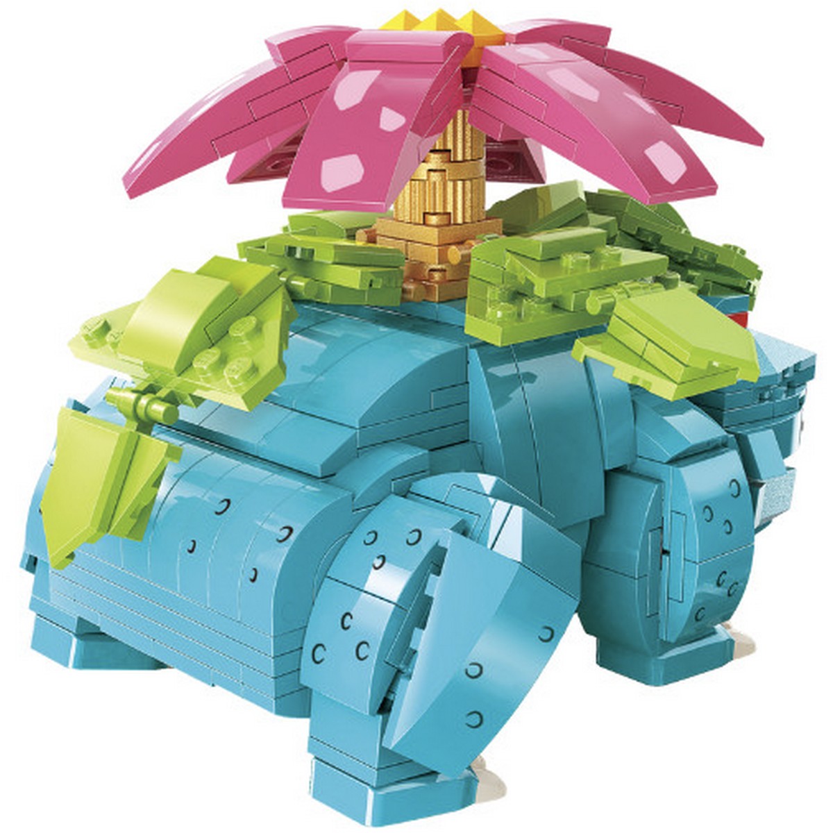 QMAN Keeppley B0107 Venusaur Figure Pokemon Bricks Asia Balok Mainan