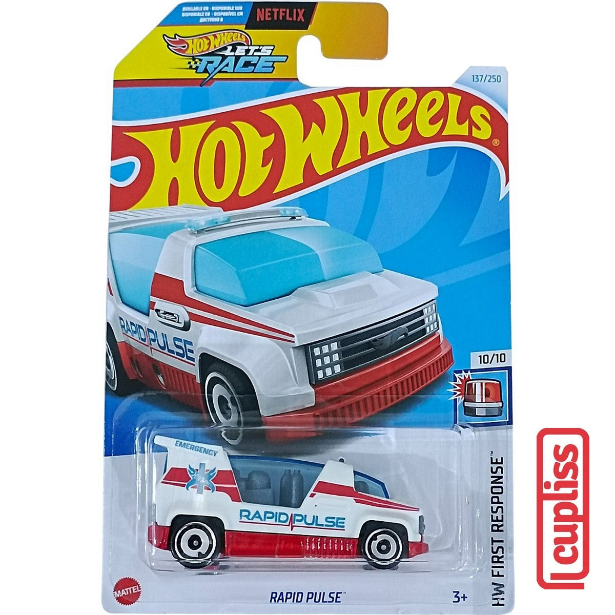 Hot Wheels HW Basic HRY68 Rapid Pulse Lets Race Netflix Mattel Hotwheels