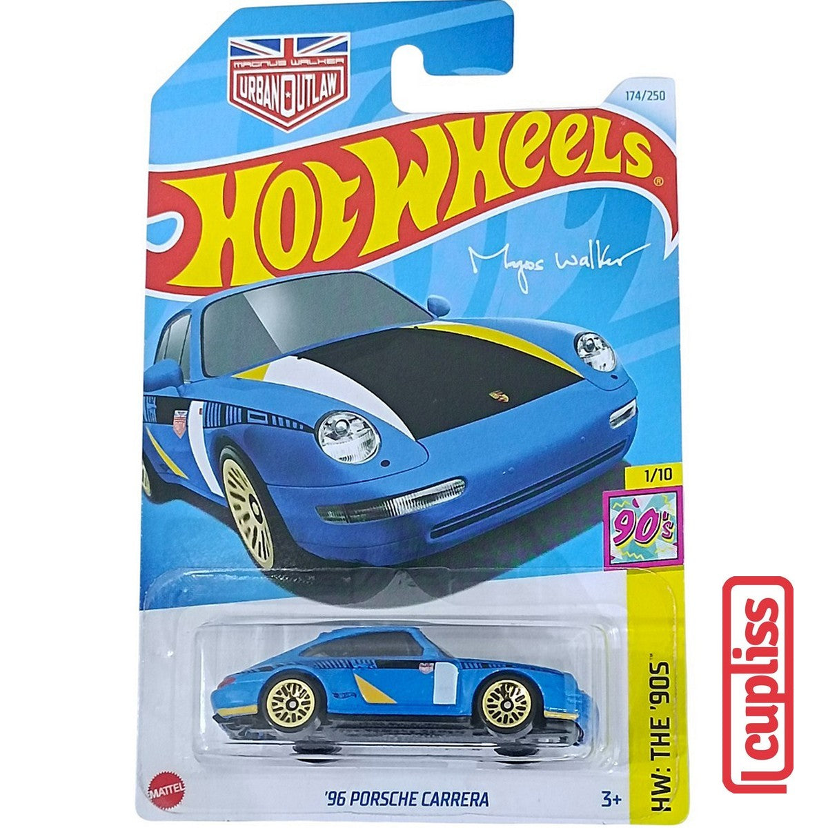 Hot Wheels HW Basic HTB03 96 Porsche Carrera Urban Outlaw Mattel Hotwheels