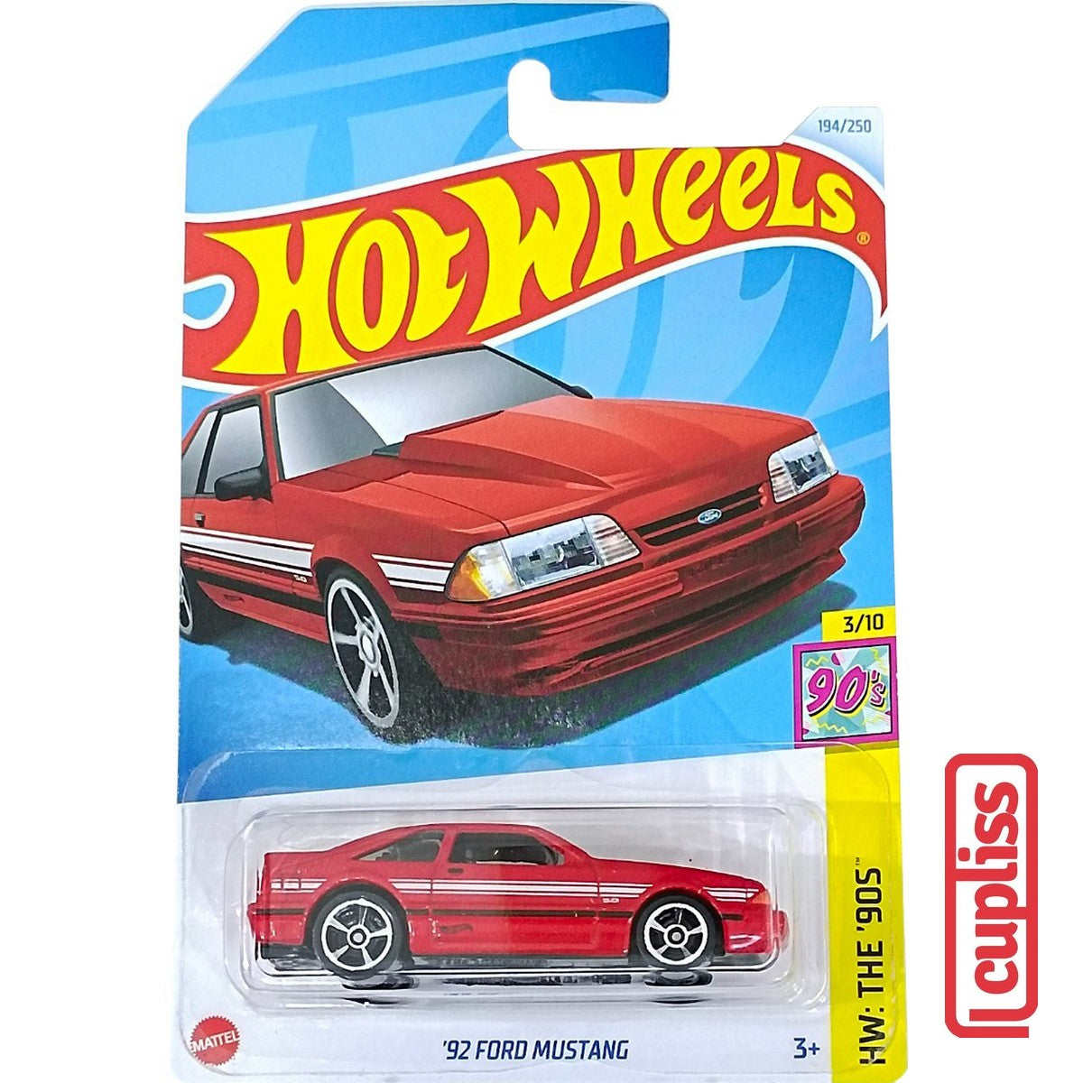 Hot Wheels HW Basic HTB05 92 Ford Mustang Mattel Hotwheels