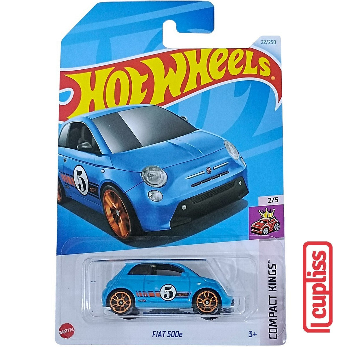 Hot Wheels HW Basic HTD03 Fiat 500e Mattel Hotwheels