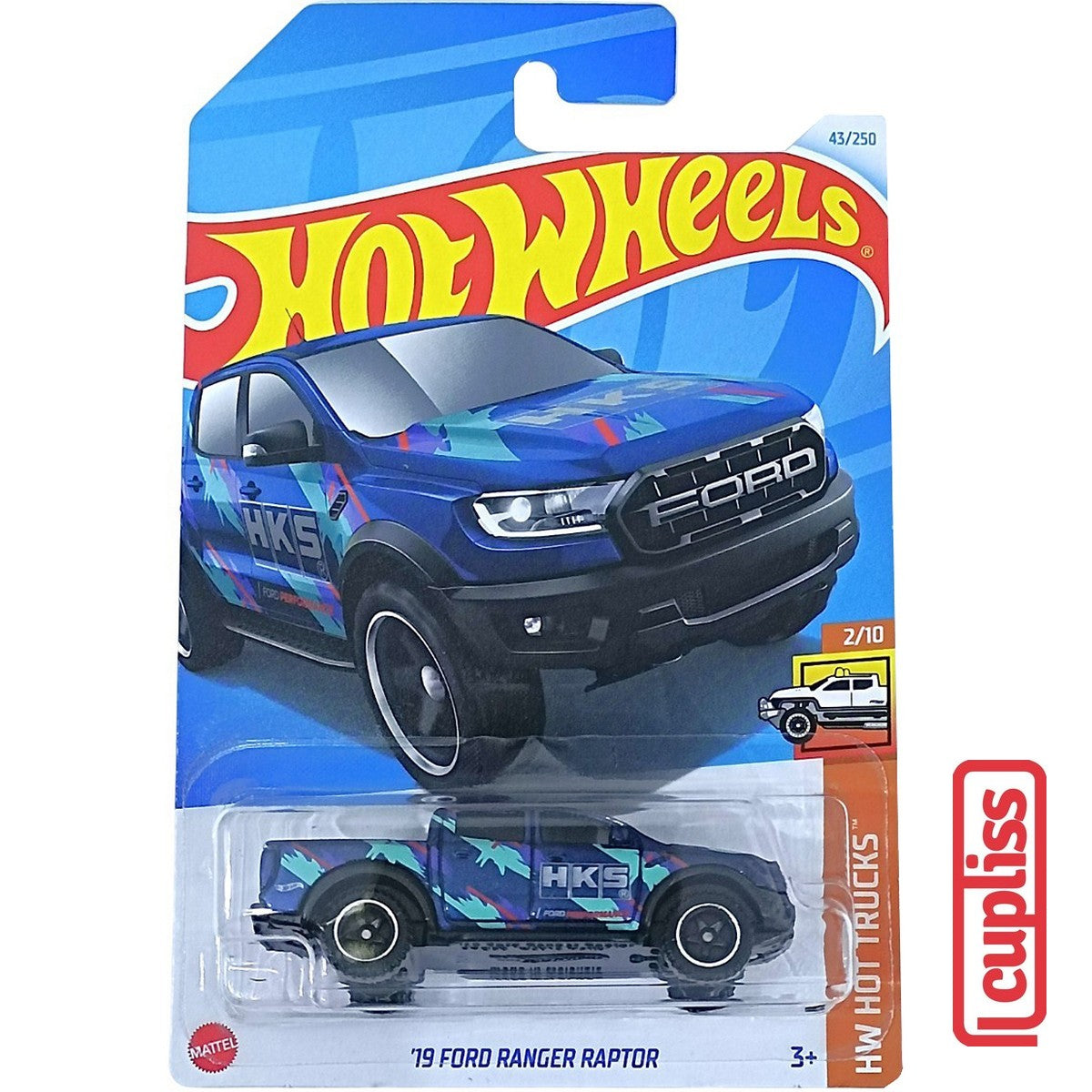 Hot Wheels HW Basic HTD05 19 Ford Ranger Raptor Mattel Hotwheels