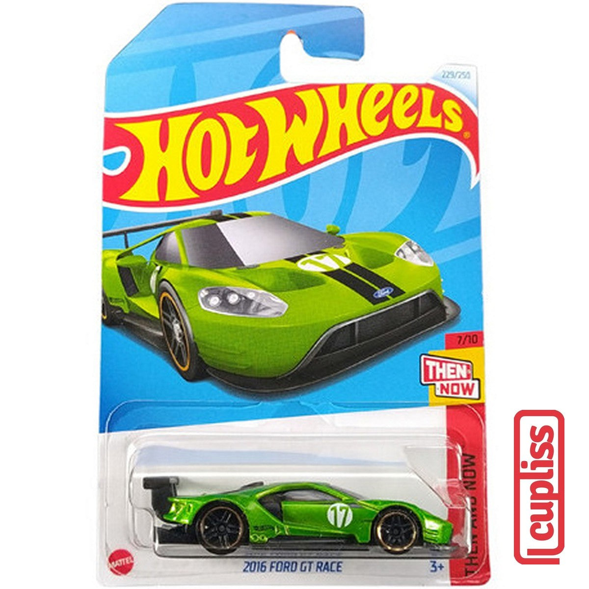 Hot Wheels HW Basic HTC71 2016 Ford GT Race Mattel Hotwheels