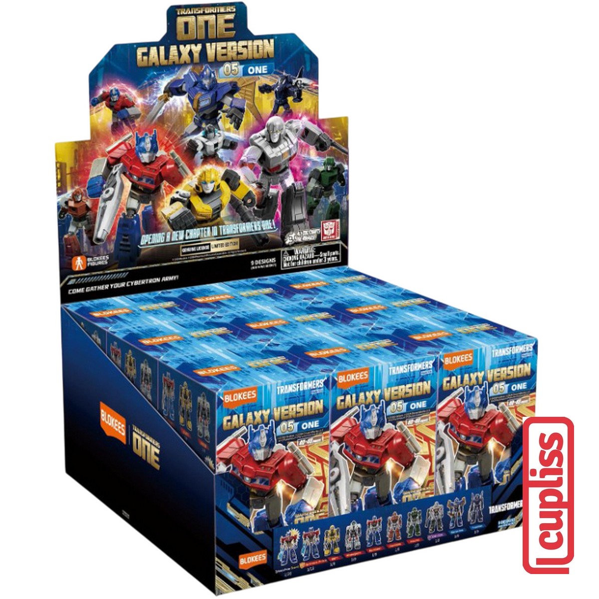 BLOKEES Figures Transformers 71105 Galaxy Version One 05 Hasbro Box Set