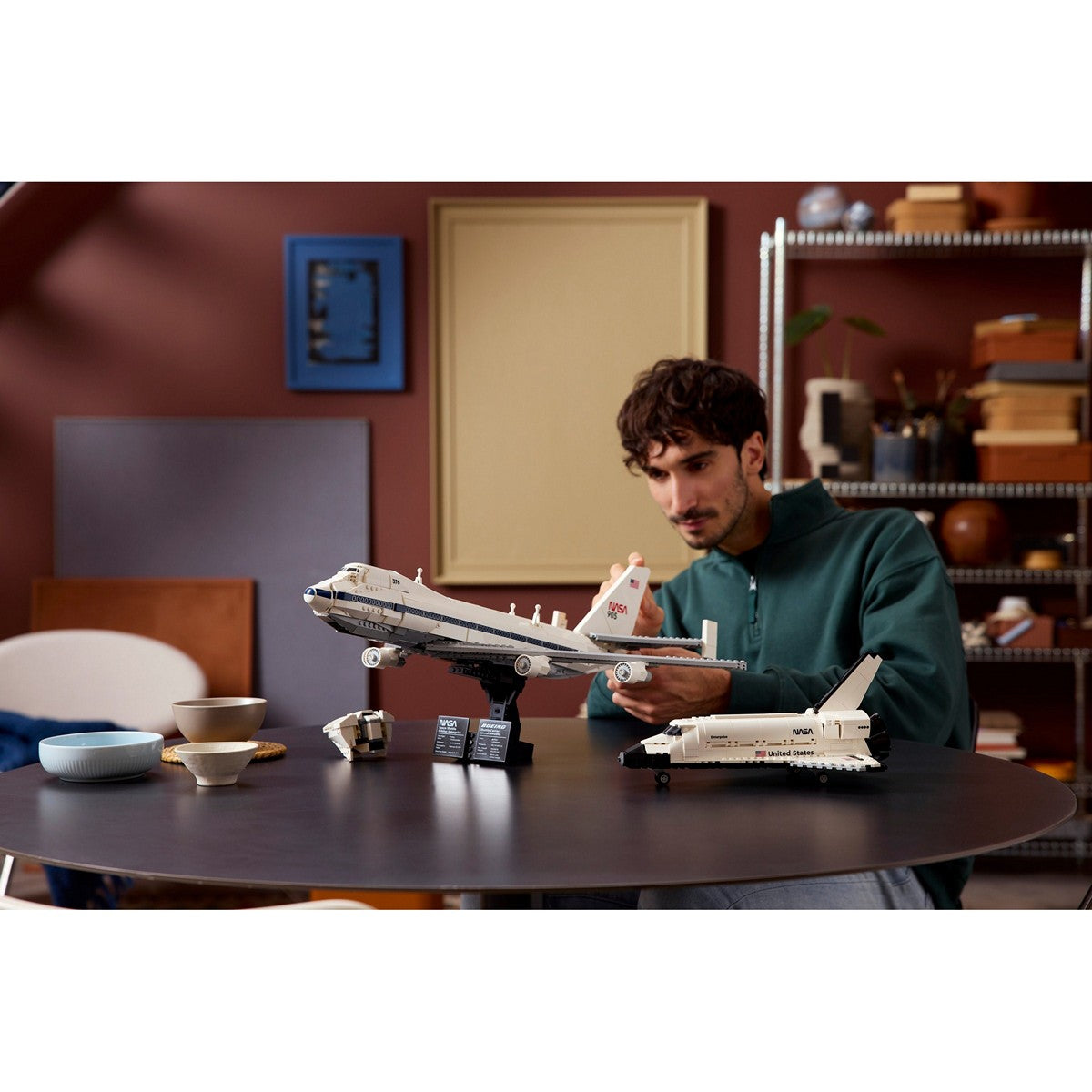 LEGO Icons 10360 Shuttle Carrier Aircraft Space