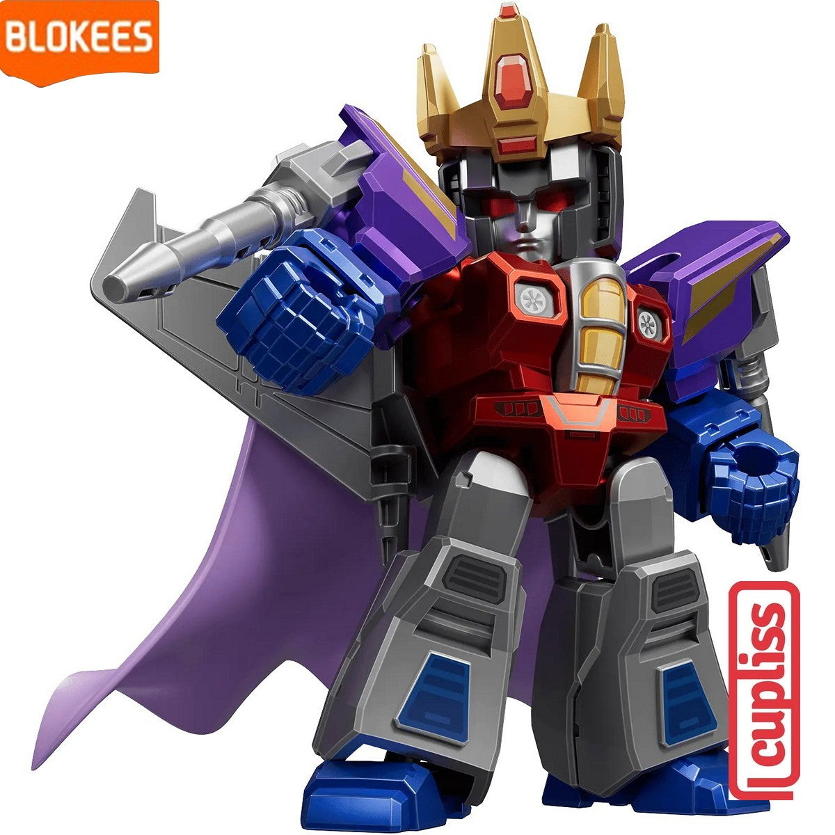 BLOKEES 71302 Figure Mini Transformers DV-02 Defender Version 02 The Overthrow DV02