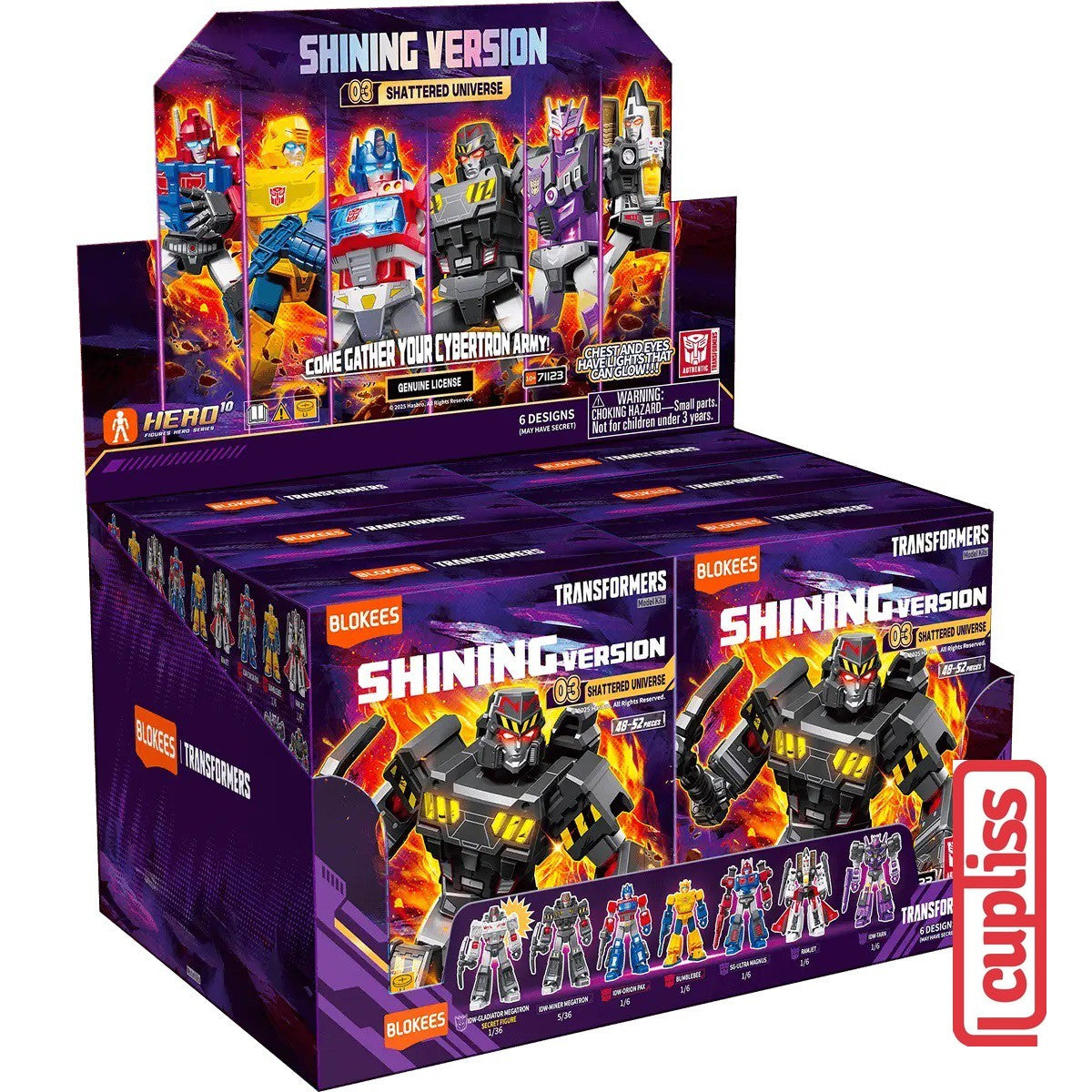 BLOKEES 71123 Figure Transformers SV-03 Shining Version 03 Shattered Universe SV03 Box