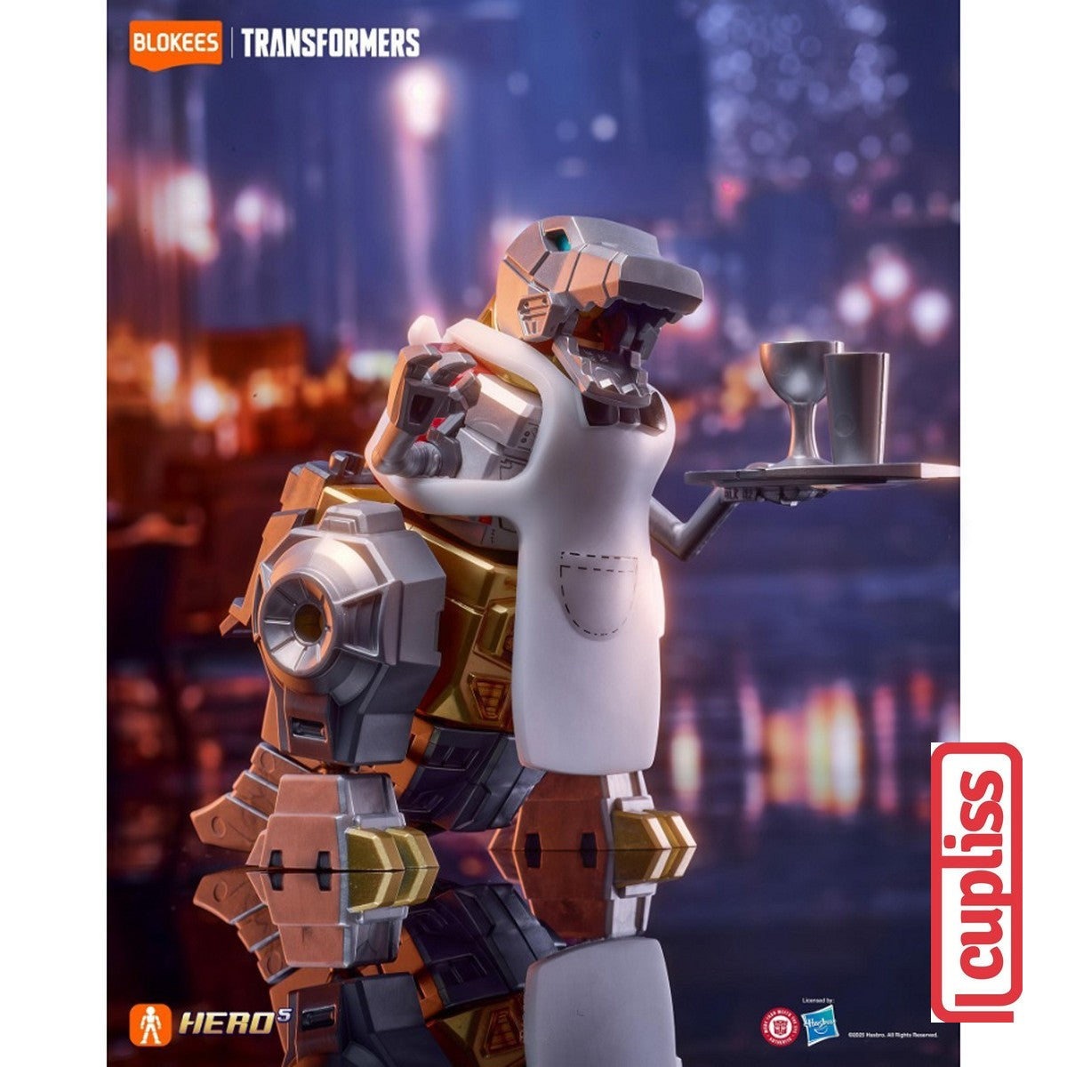 BLOKEES 71404 Figure Mini Transformers DV-04 Defender Version 04 Tyrants Fury DV04