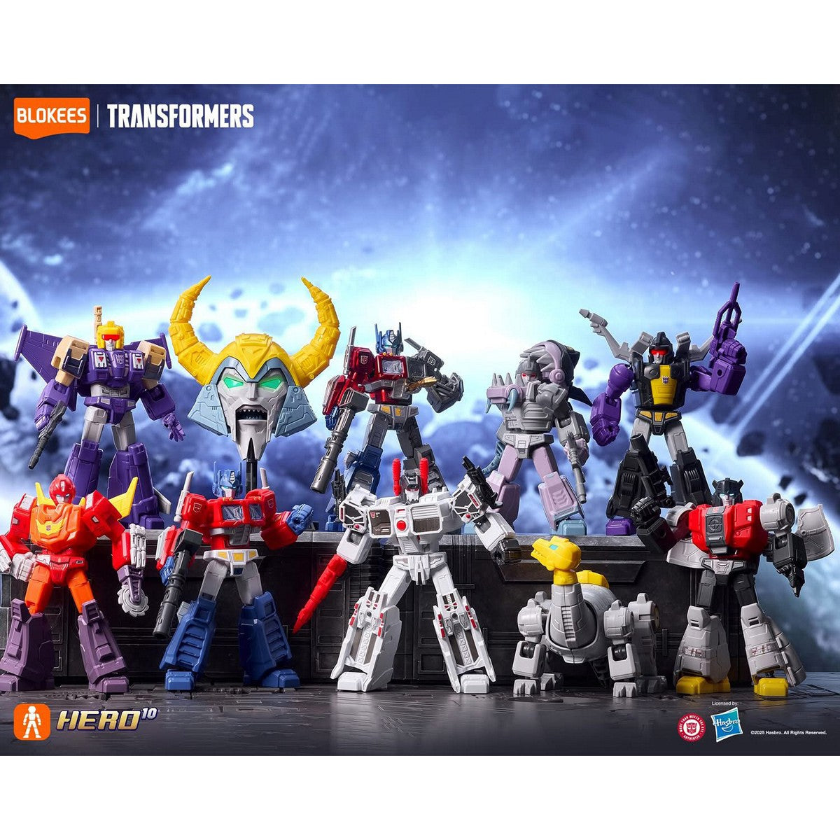 BLOKEES 71108 Figure Mini Transformers GV-08 One Shall Fall 08 GV08 Box