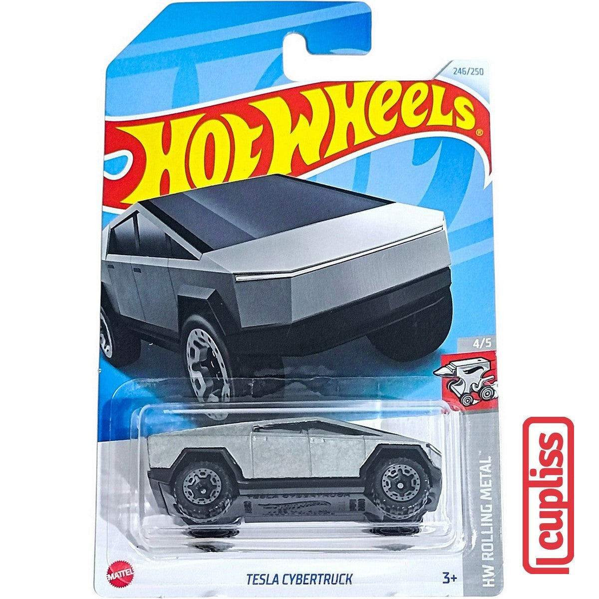 Hot Wheels HW Basic HTB55 Tesla Cybertruck Mattel Hotwheels