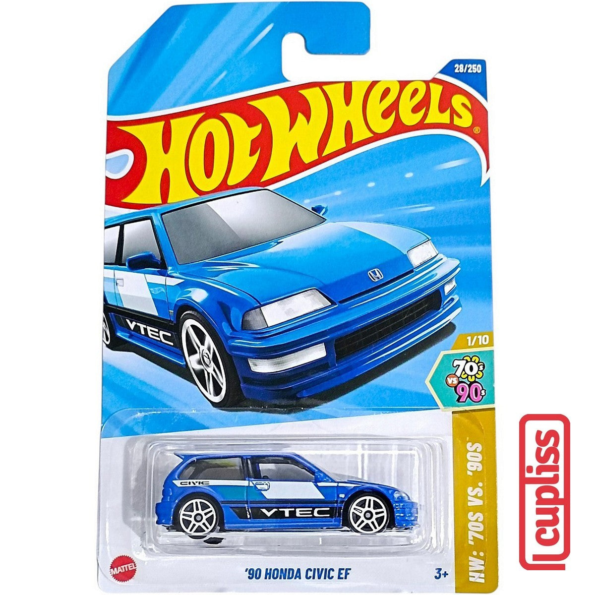 Hot Wheels HW Basic HYW81 90 Honda Civic EF Mattel Hotwheels
