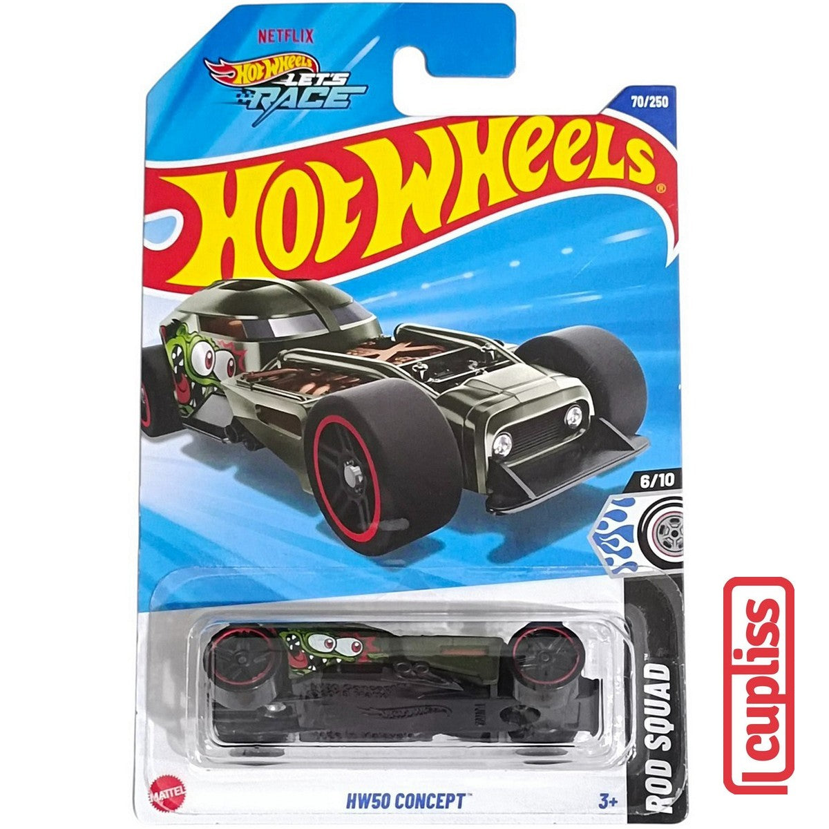 Hot Wheels HW Basic HYX15 HW50 Concept Lets Race Netflix Mattel Hotwheels