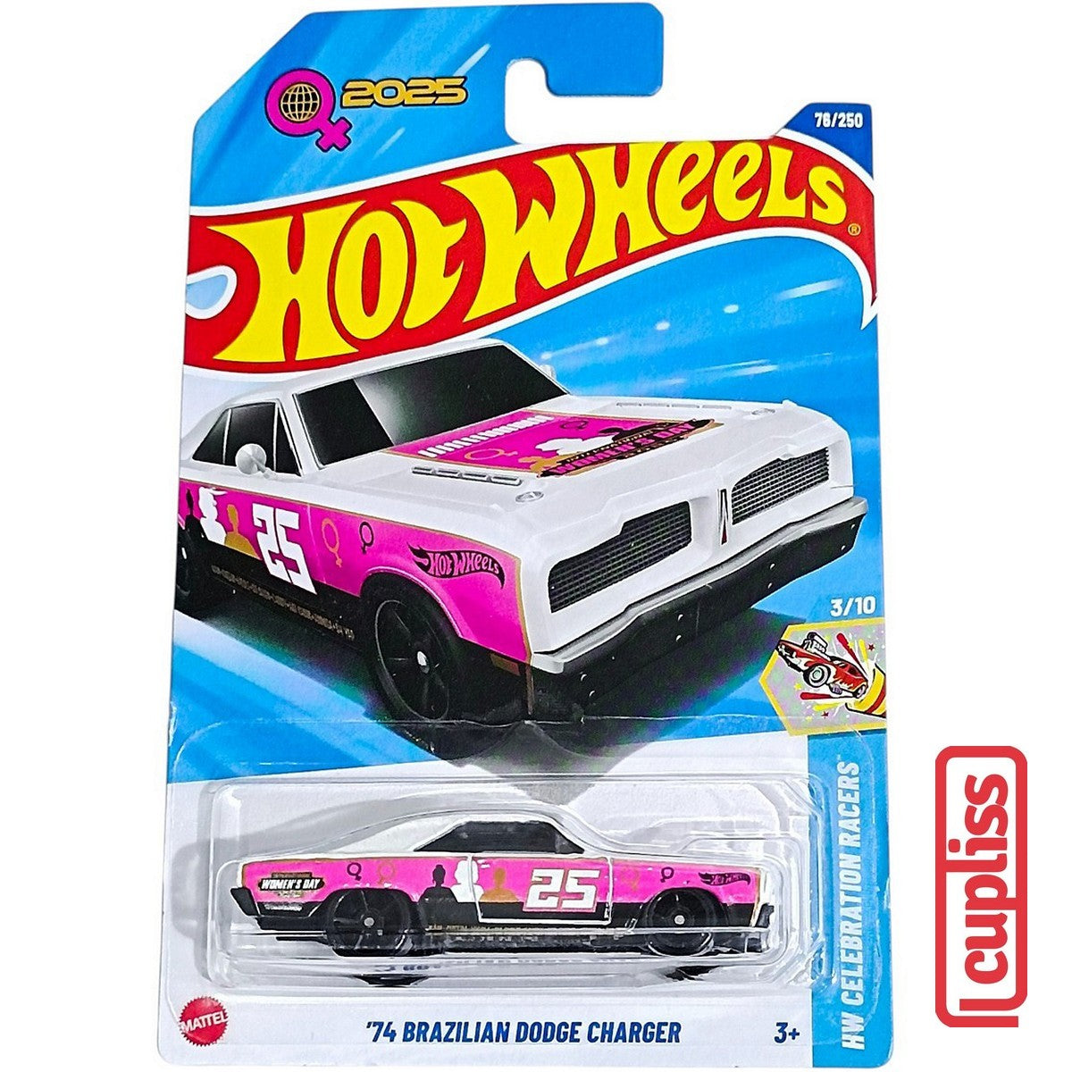 Hot Wheels HW Basic HYX20 74 Brazilian Dodge Charger Mattel Hotwheels