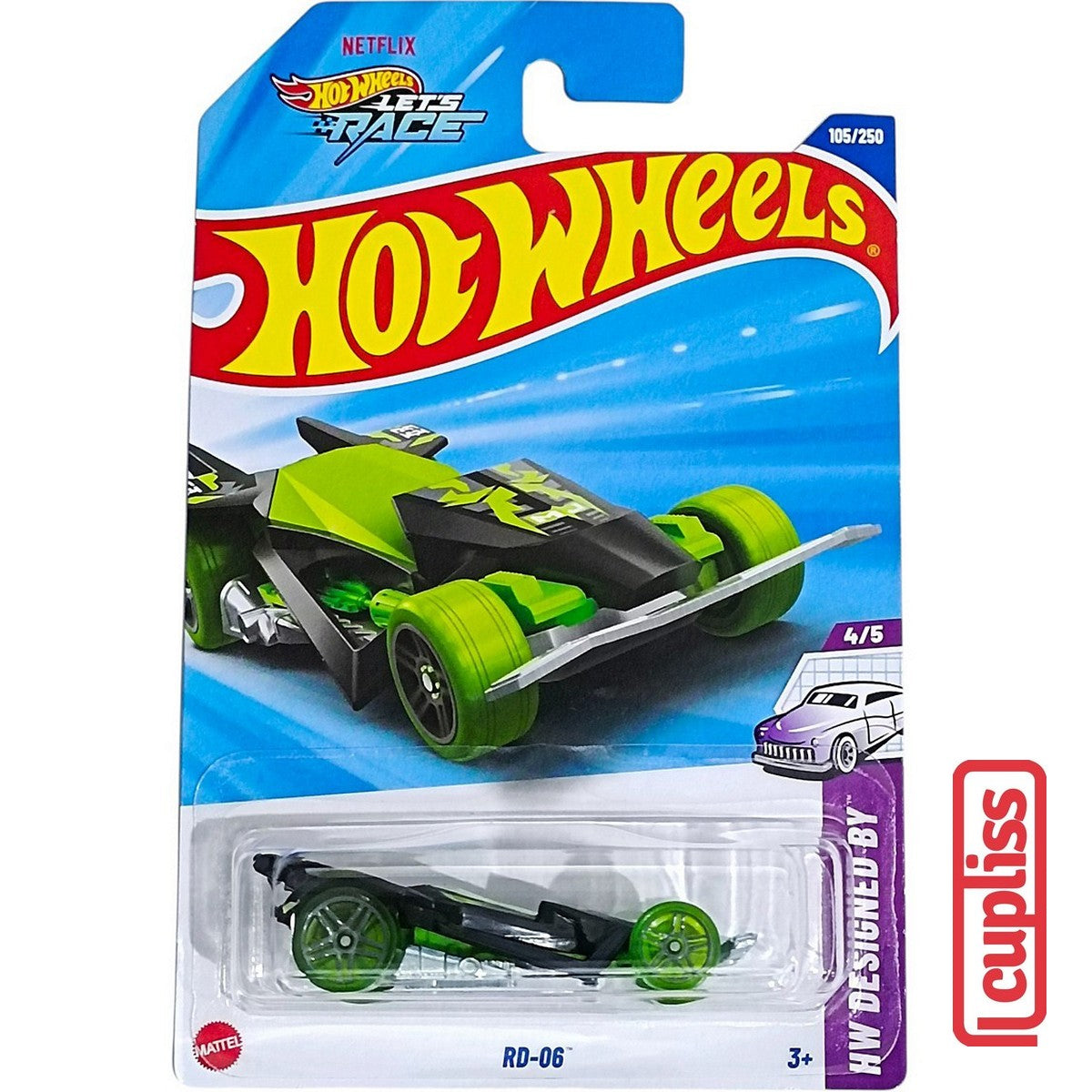 Hot Wheels HW Basic HYY50 RD-06 Lets Race Netflix Mattel Hotwheels