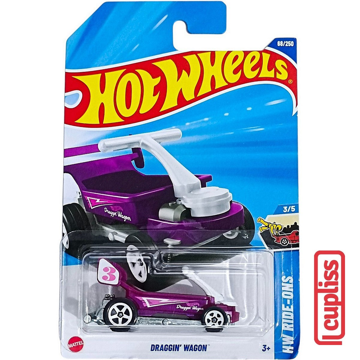 Hot Wheels HW Basic JHV10 Draggin Wagon Mattel Hotwheels