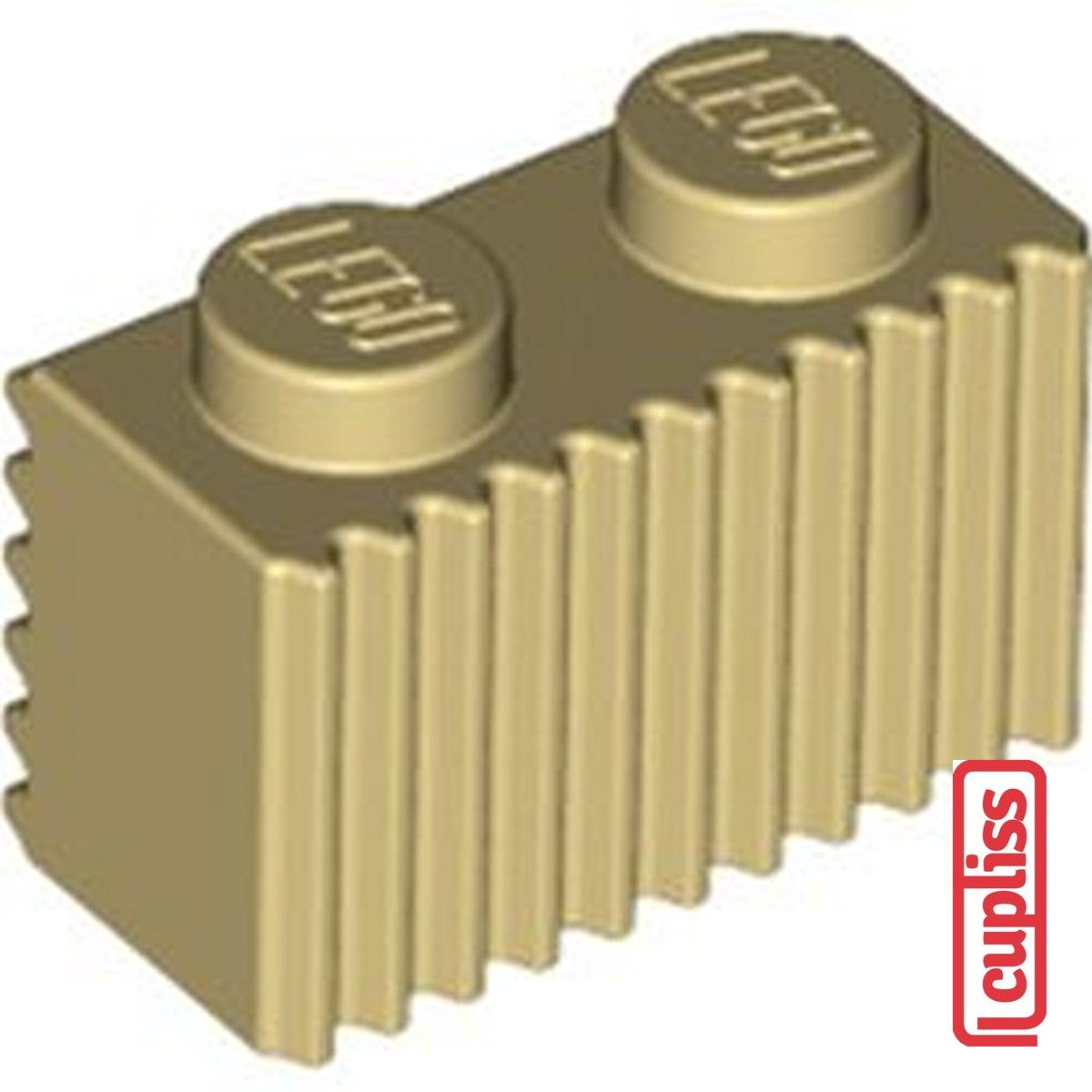 x1 LEGO Parts 4655900 Profile Brick 1x2 Brick Yellow 2877