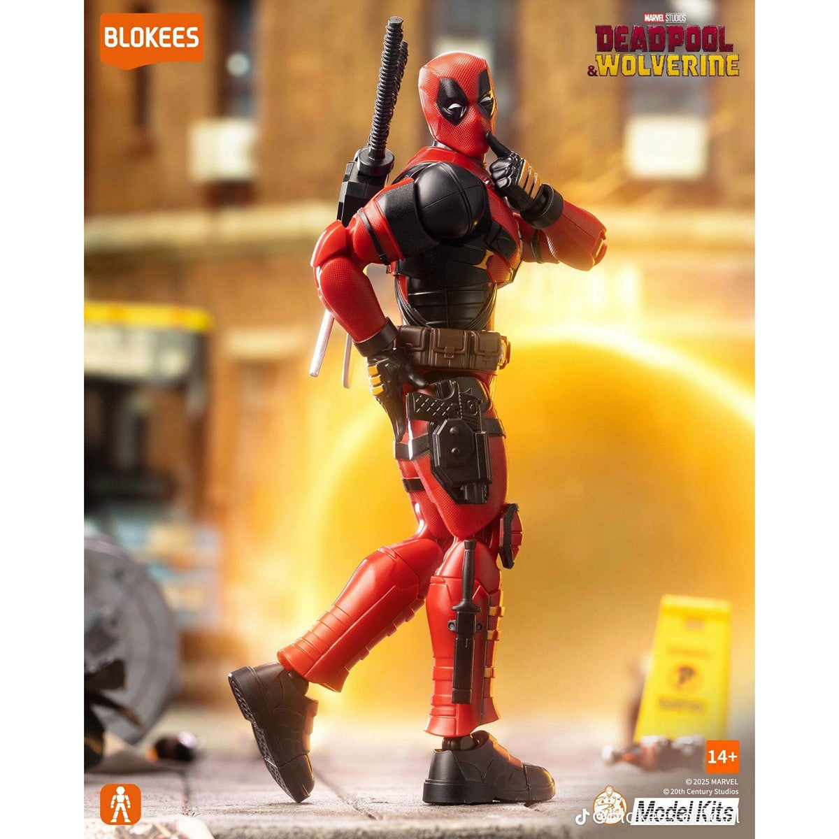BLOKEES 81116 Figure Marvel Hero Champion Class CC04 Deadpool