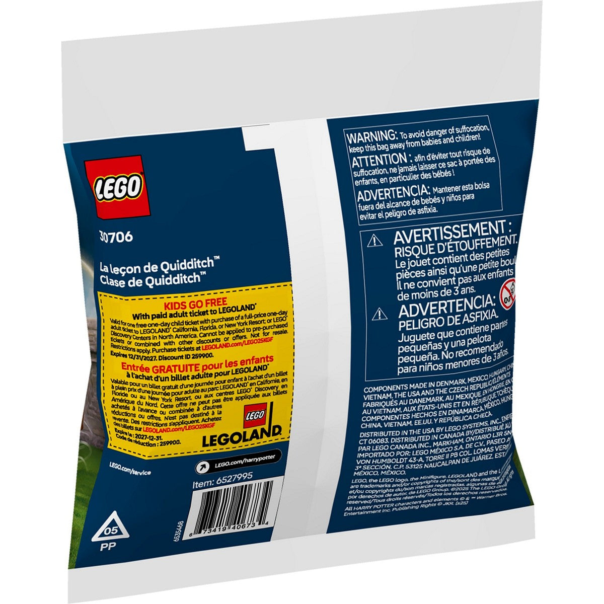 LEGO Polybag 30706 Harry Potter Quidditch Lesson