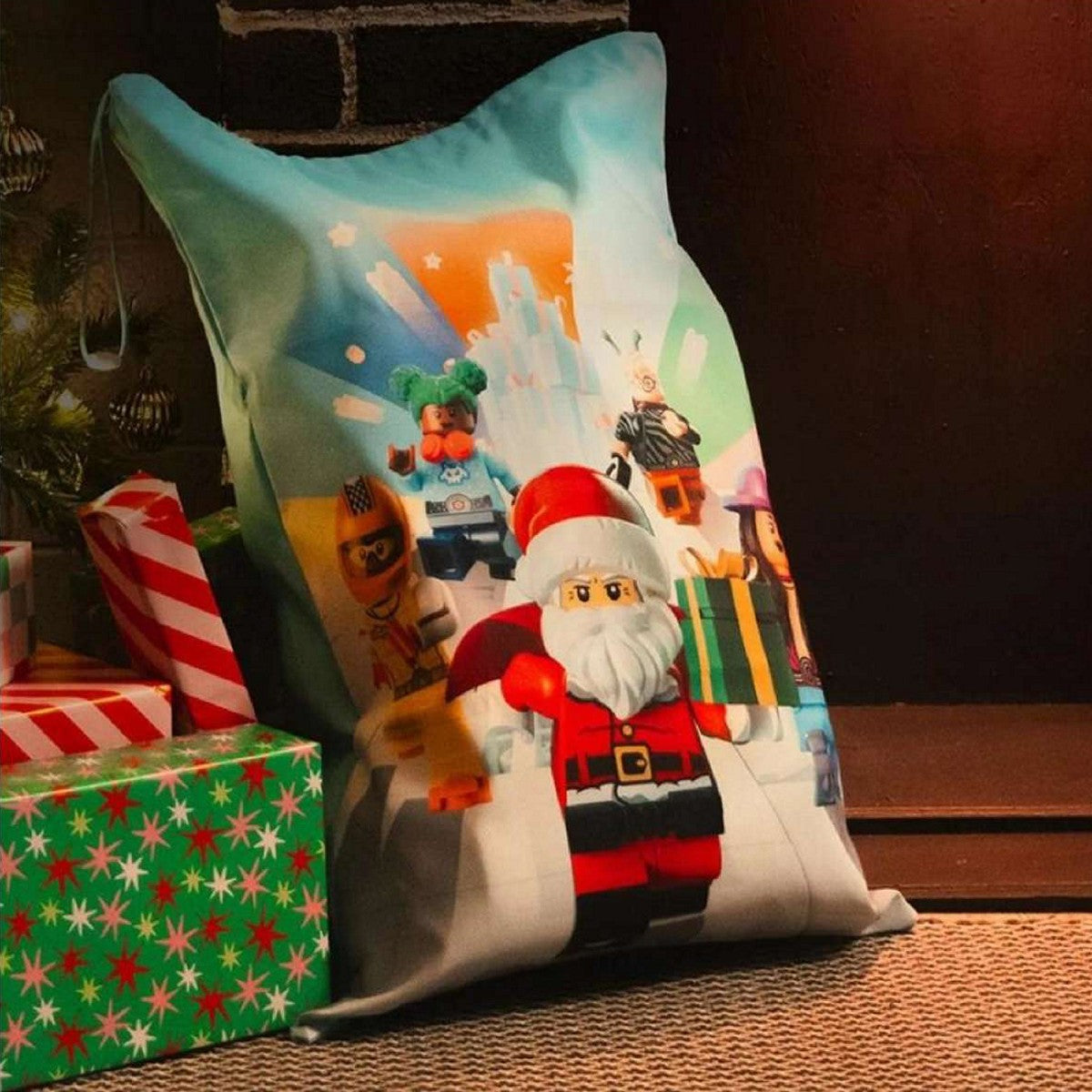 LEGO Promotional 106153 Holiday Christmas Sack Small Drawstring Bag