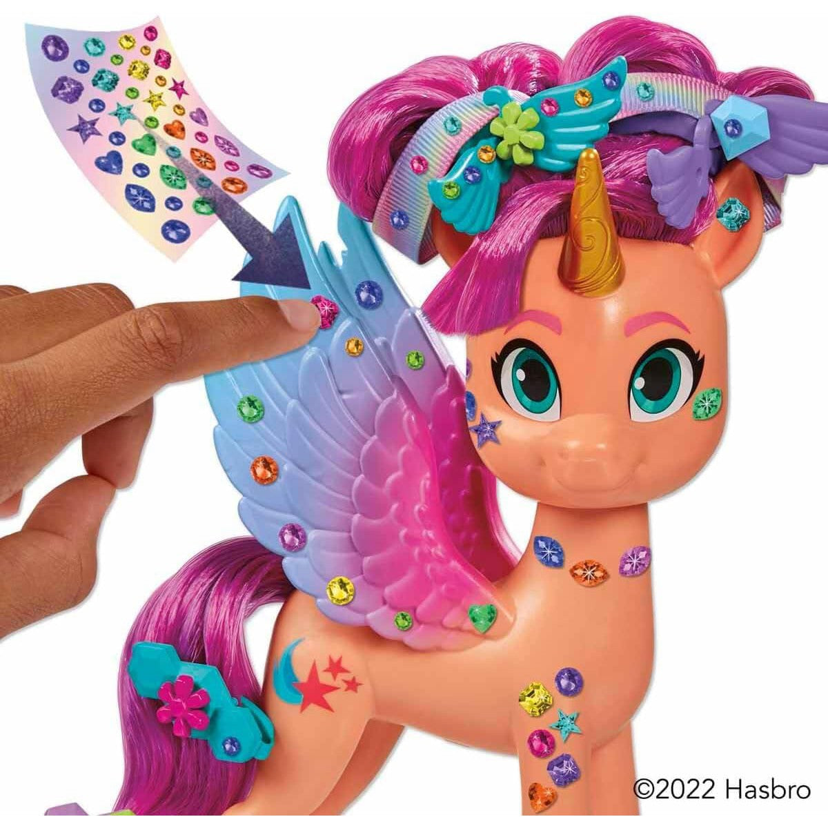 Hasbro My Little Pony F3873 Sunny Starscout Ribbon Hair Style Ponies