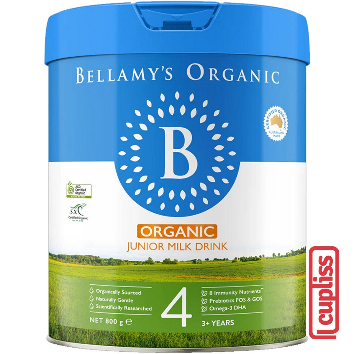 Bellamys Organic New Formula Step 1 2 3 4 Bellamy's 800gr Susu Formula Bubuk Organik Step1 Step2 Step3 Step4
