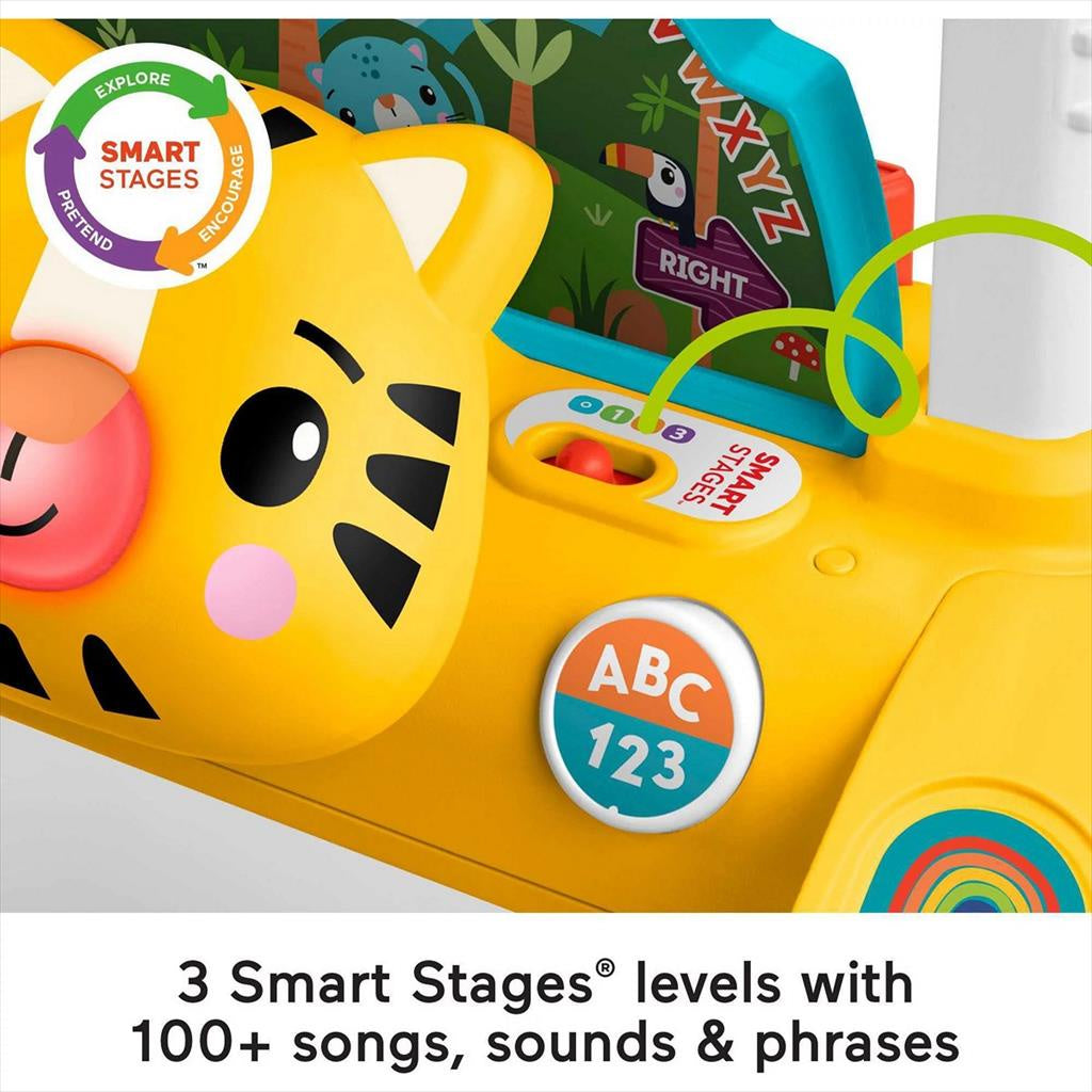 Fisher Price HGM25 2 Sided Steady Speed Tiger Walker