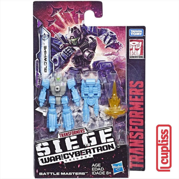 Hasbro Transformers E3551 Battle Master Blowpipe WFC Siege