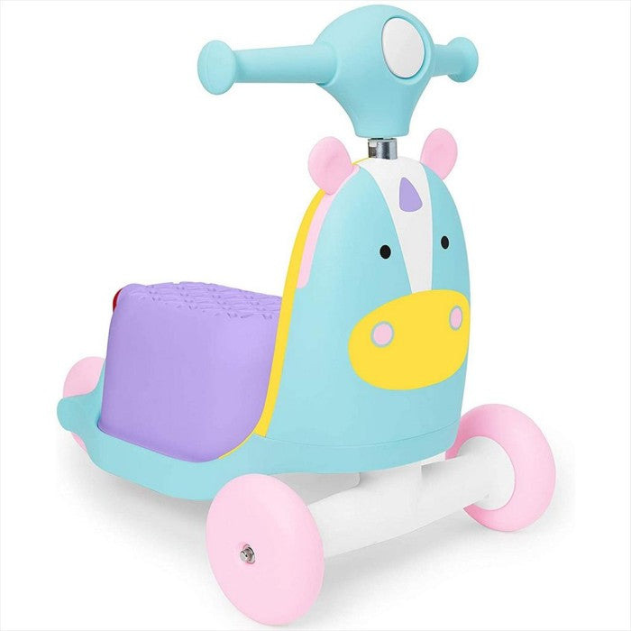Skip Hop Zoo Ride On 3in1 822810 Unicorn SkipHop Scooter Anak