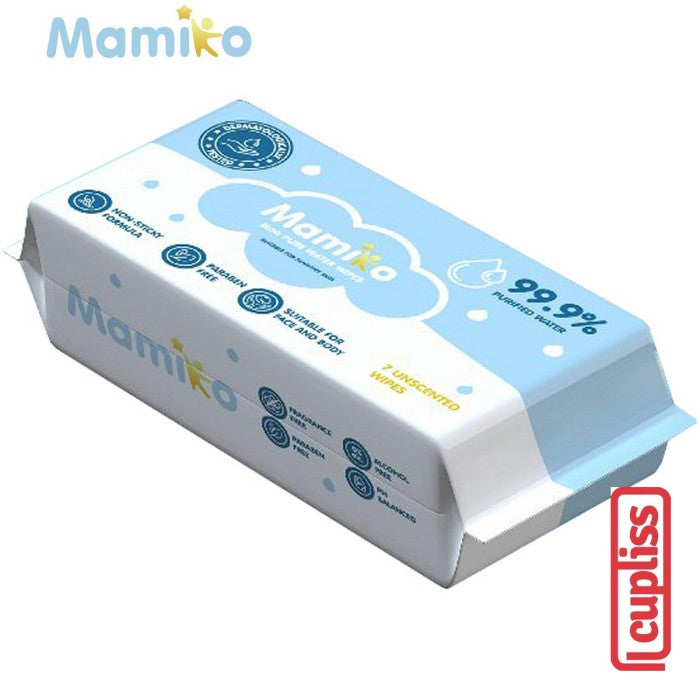 KUB x Mamiko 7s Pure Water Tisu Basah Wipe Pocket Size