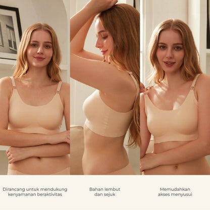 MOOIMOM basic Active Nursing Bra - Bra Hamil & Menyusui