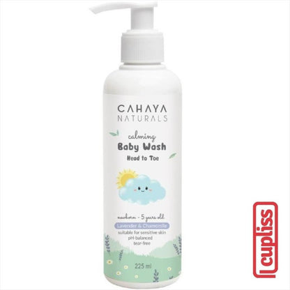 Cahaya Naturals Calming Baby Wash Head to Toe 225ml 11010109 225 ml