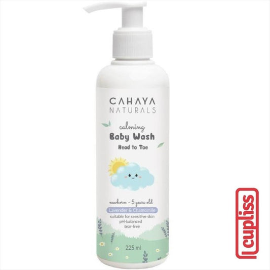 Cahaya Naturals Calming Baby Wash Head to Toe 225ml 11010109 225 ml