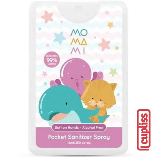 MoMaMi Pocket Sanitizer All Char 18ml 128482